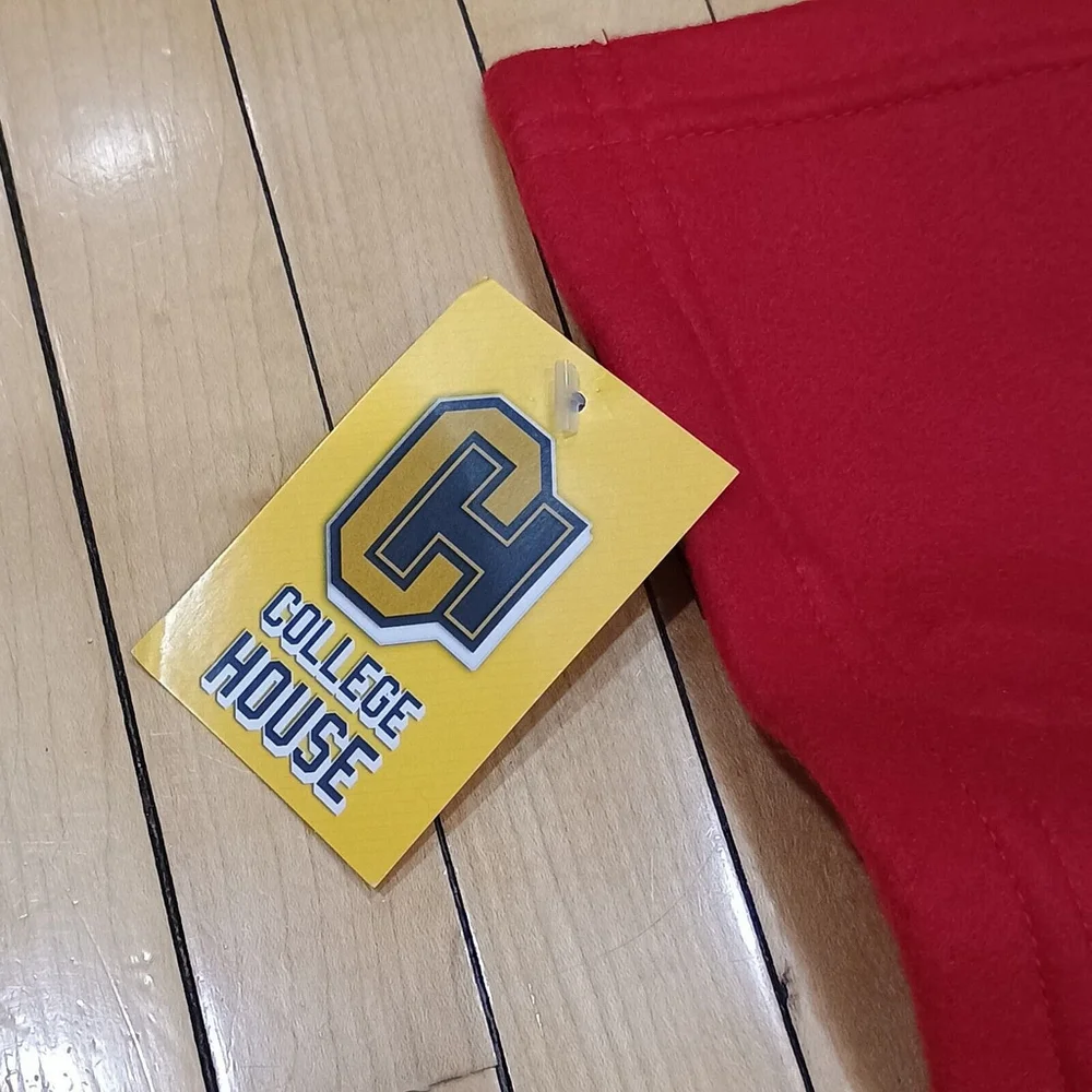 NWT Port Authority College House Iowa State Cyclones Red Fleece Lap Blanket